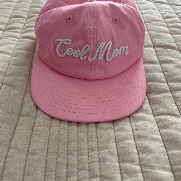 Cool Mom Pink Hat Flat Brimmed - Picture 3 of 4